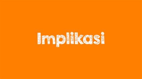 Implikasi