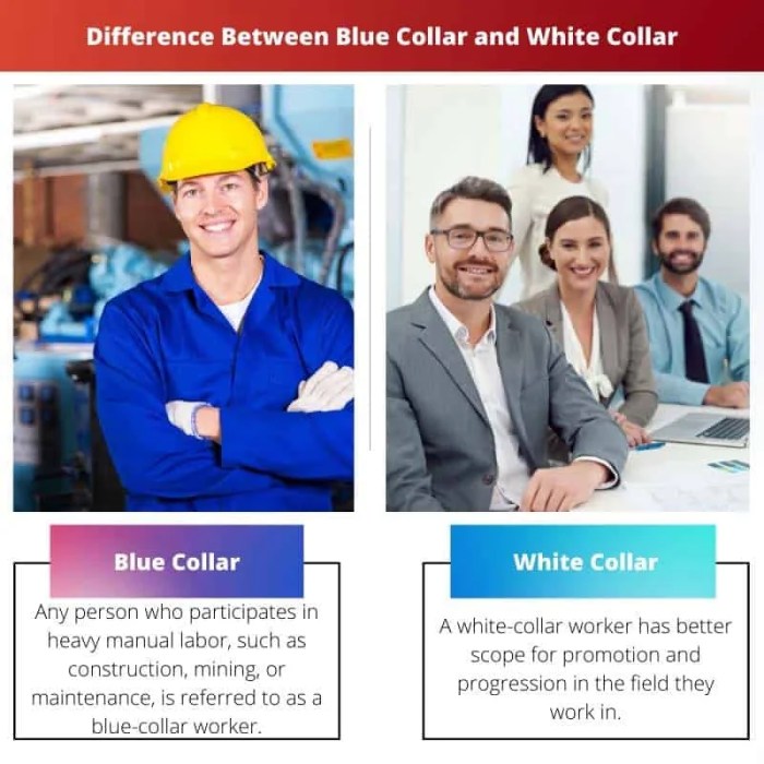 Blue Collar or White Collar: Which Pays More? - ESLBUZZ 3 Perbedaan Pekerja Kerah Putih dan Kerah Biru
