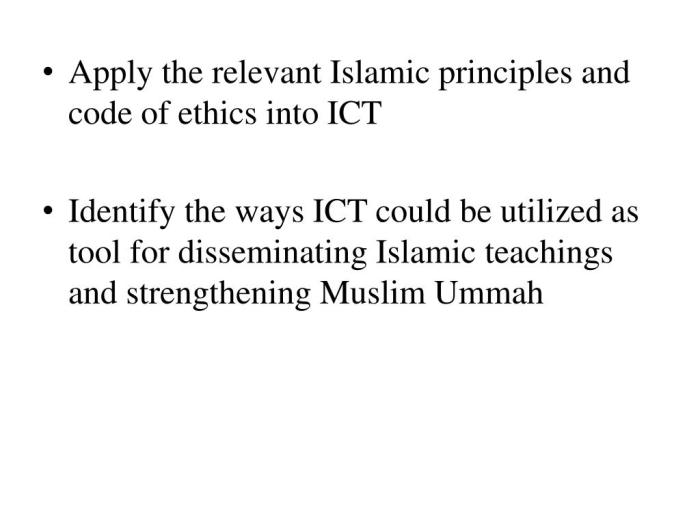 PPT - ICT AND THE ISLAMIC PERSPECTIVE PowerPoint Presentation, free ... Bagaimana Prinsip Utama Islam dalam Penggunaan Teknologi